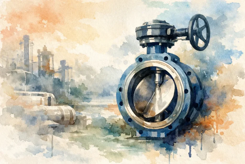 Como escolher válvula borboleta industrial