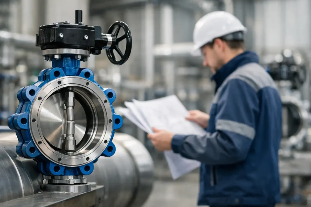 Válvula borboleta bipartida industrial: como escolher