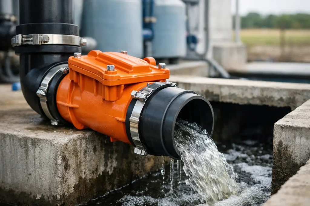 Válvula de retenção para efluentes: como escolher