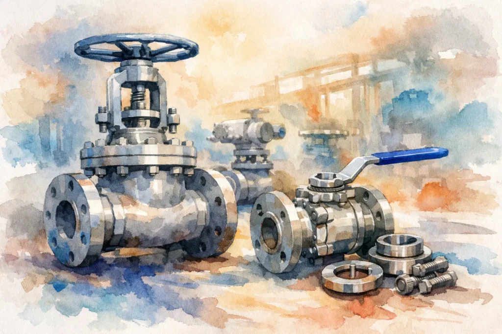 Fabricação de válvulas sob medida na prática