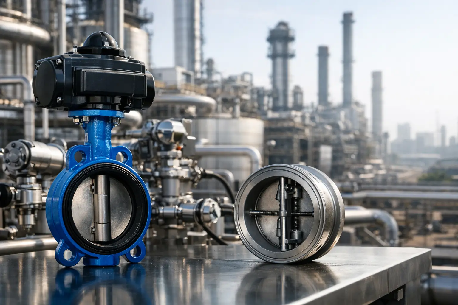 Automação em Controle de Fluxo Industrial