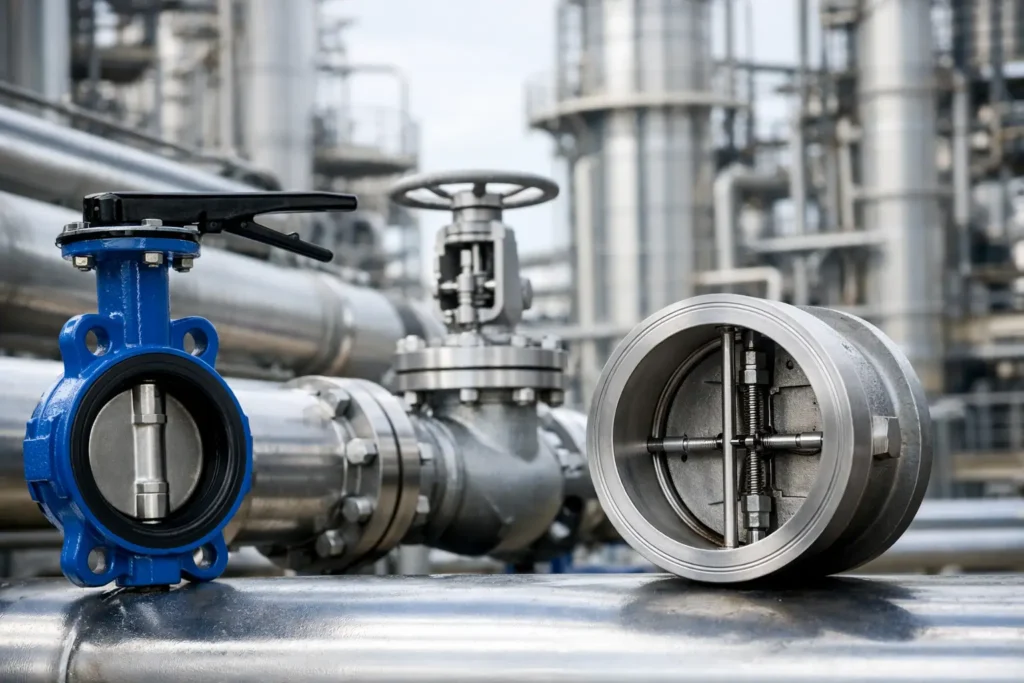 Como padronizar válvulas na planta industrial