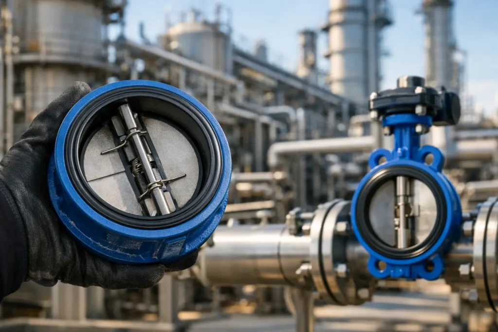 O que avaliar na válvula de retenção industrial