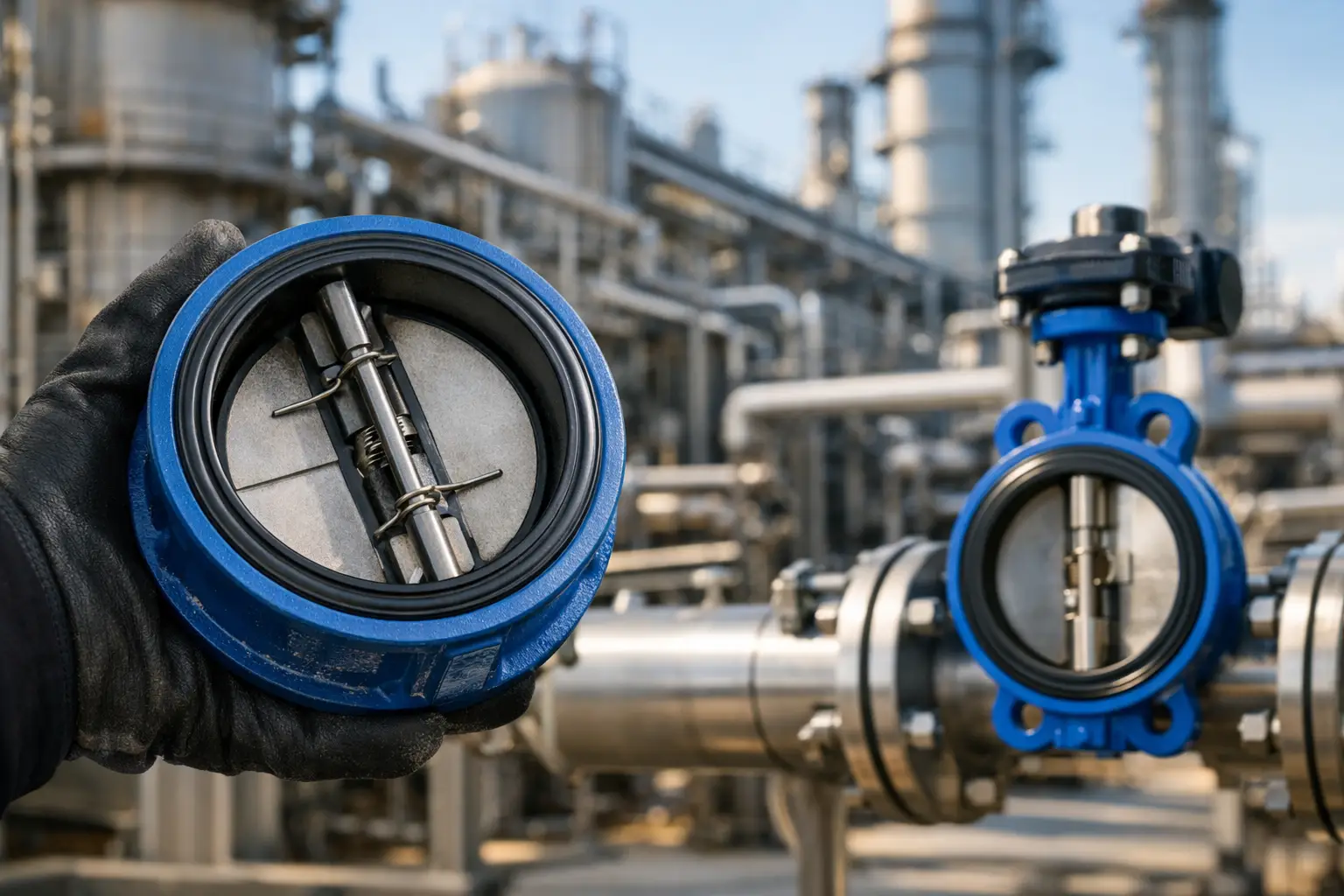 O que avaliar na válvula de retenção industrial